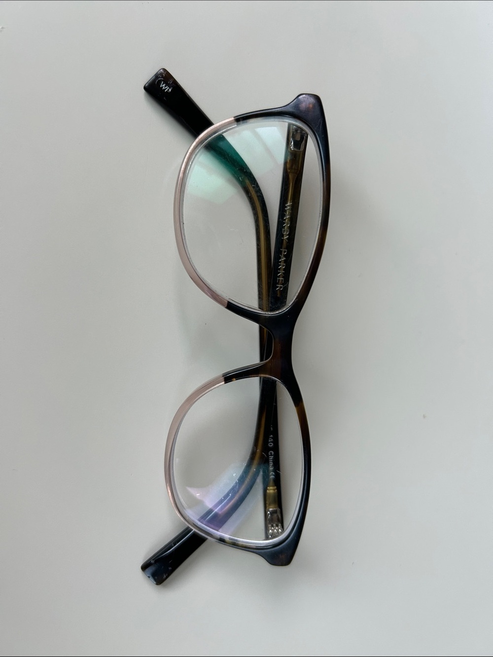 Warby Parker Tortoiseshell and Clear Women's Eyeglasses